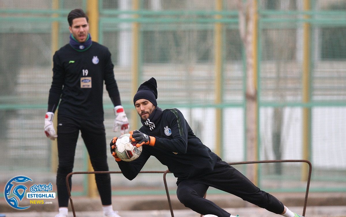 تمرین استقلال 11 بهمن  ماه 97