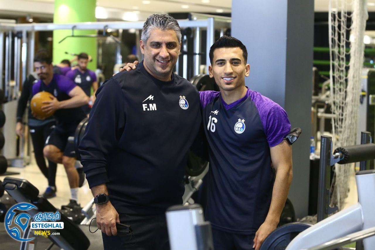 تمرین بدنسازی استقلال