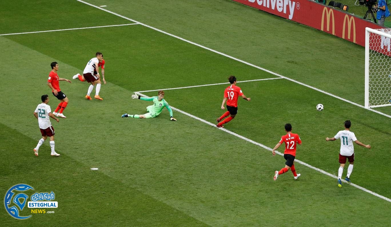 دیدار کره جنوبی و مکزیک