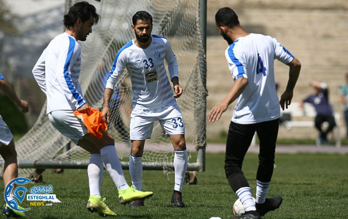 تمرین استقلال 22 فروردین 98