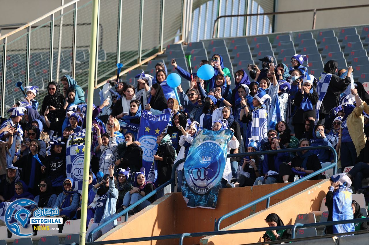 حواشی دیدار استقلال و نساجی