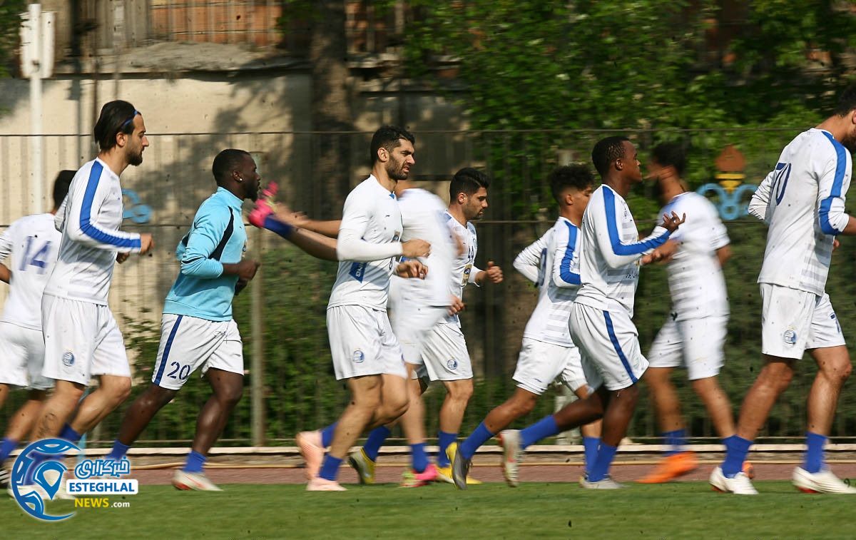 تمرین استقلال 10 اردیبهشت 98