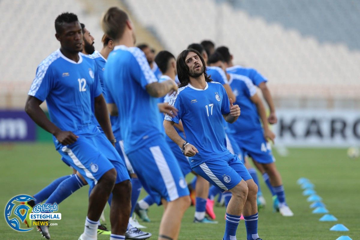 تمرین استقلال یکشنبه 4 شهریور 97