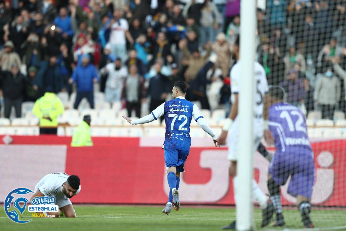 استقلال 2-0 ملوان