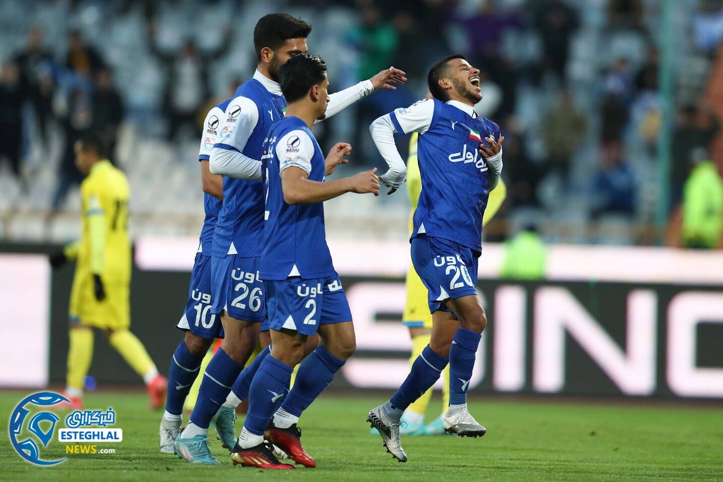 استقلال(تاج) 3-1 نفت مسجدسلیمان