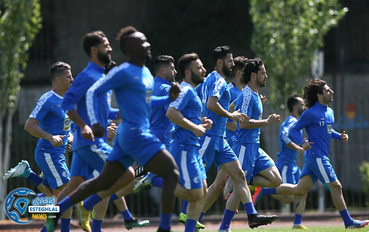 تمرین استقلال 31 فروردین 98