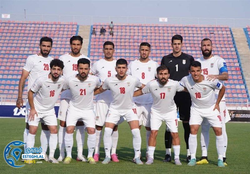 ترکیب تیم ملی ایران مقابل تاجیکستان