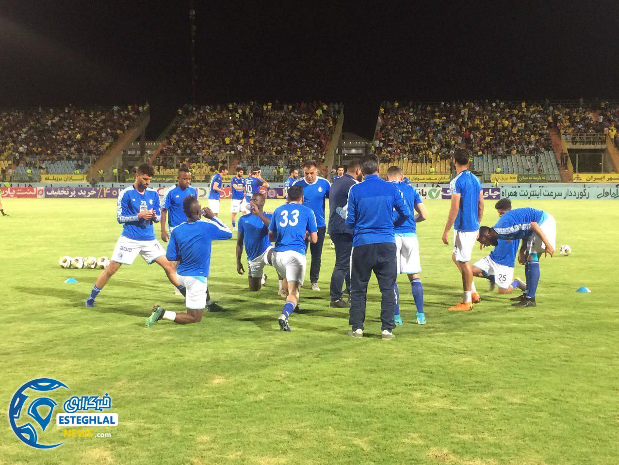 حواشی دیدار صنعت نفت آبادان و استقلال