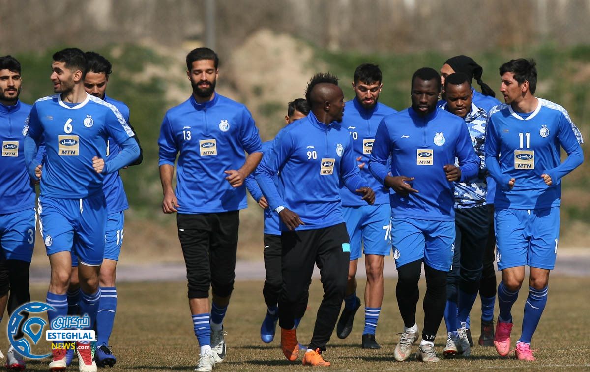 تمرین استقلال 25 بهمن ماه 97