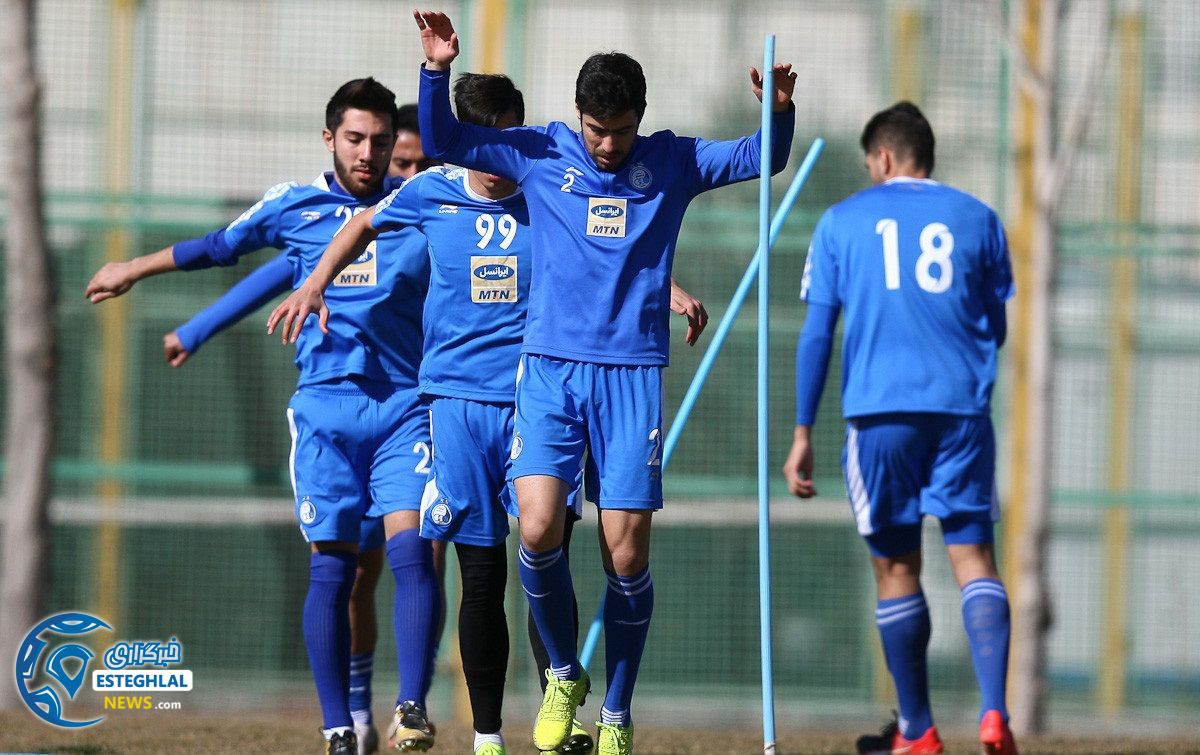 تمرین استقلال 12 بهمن  ماه 97