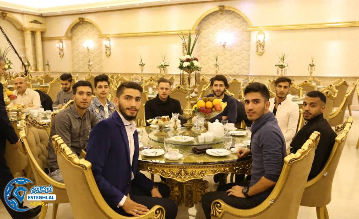 جشن قهرمانی تیم امید استقلال