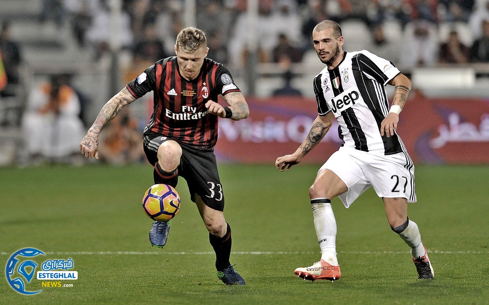 سوپر کاپ ایتالیا 2016 یوونتوس و آث میلان