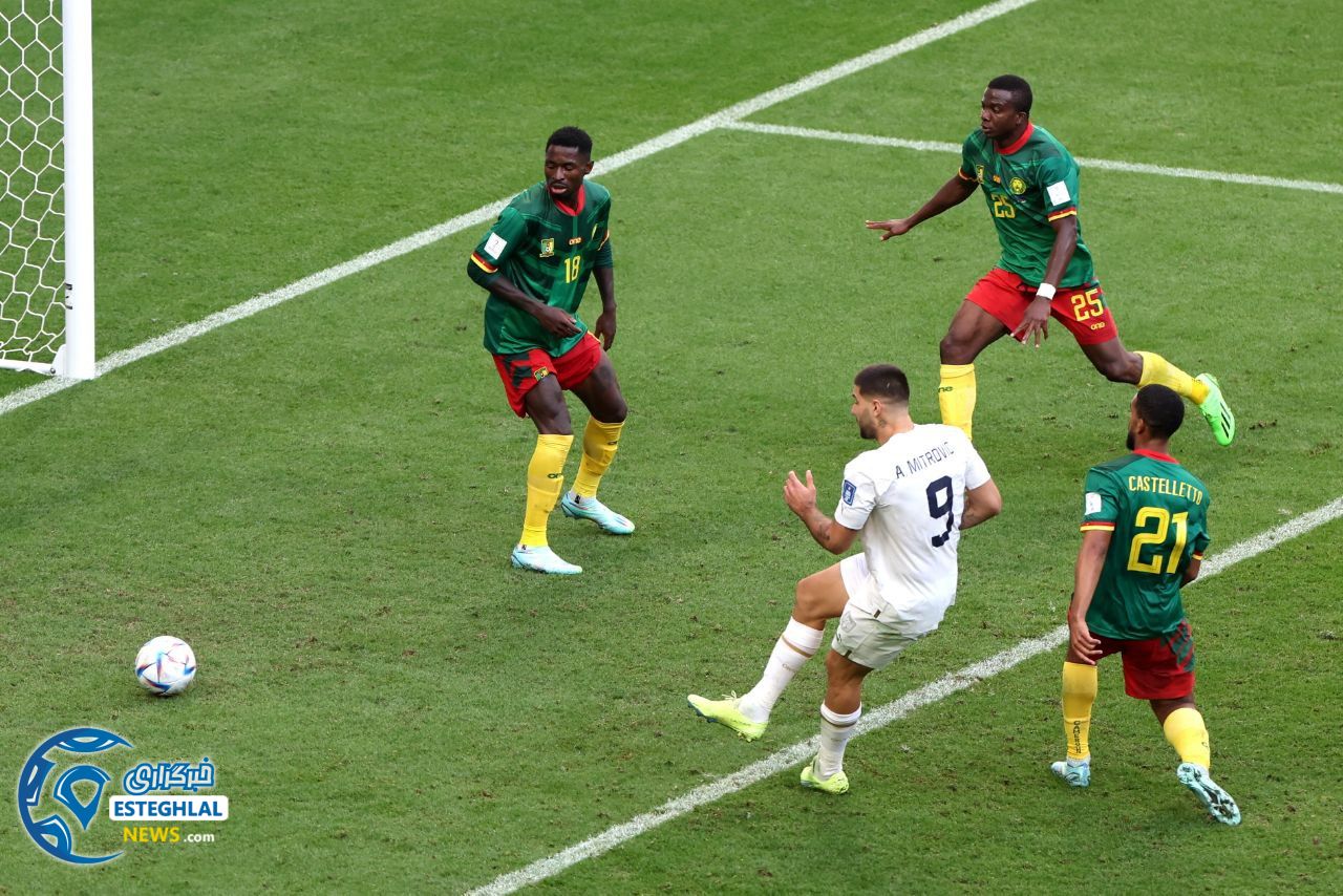 صربستان 3-3 کامرون