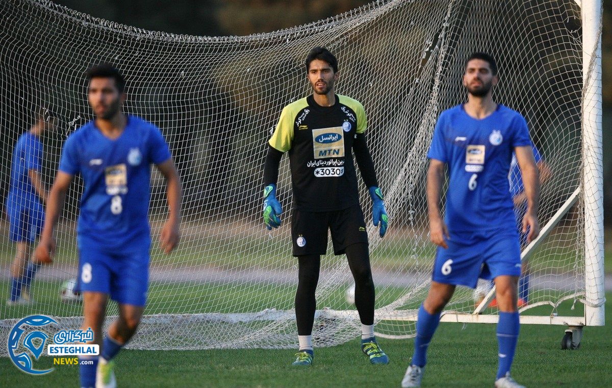 تمرین استقلال سه شنبه 30 مرداد 97