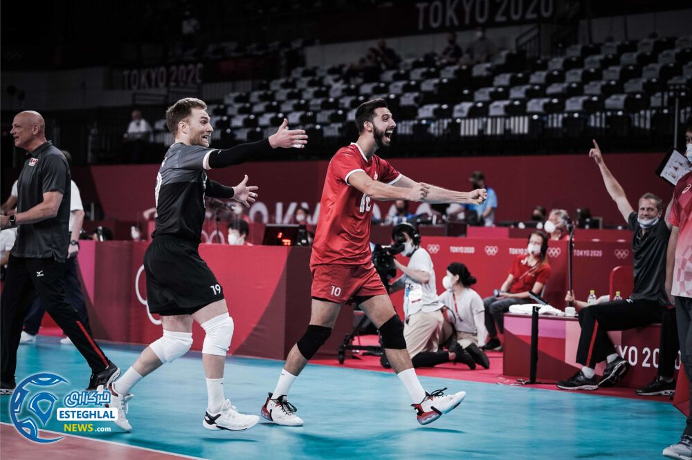 والیبال ایران و کانادا