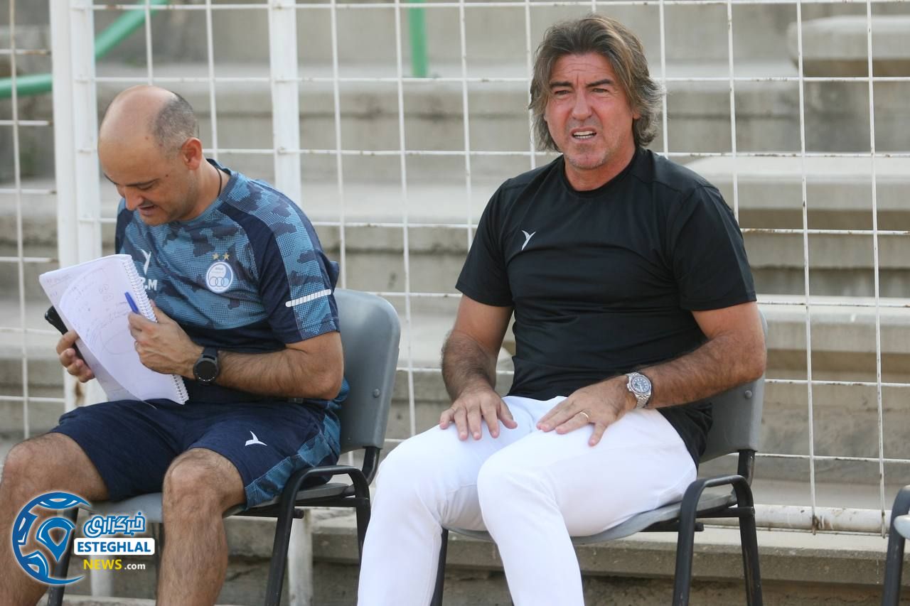 دیدار دوستانه استقلال و تیم ملی دانشجوبان