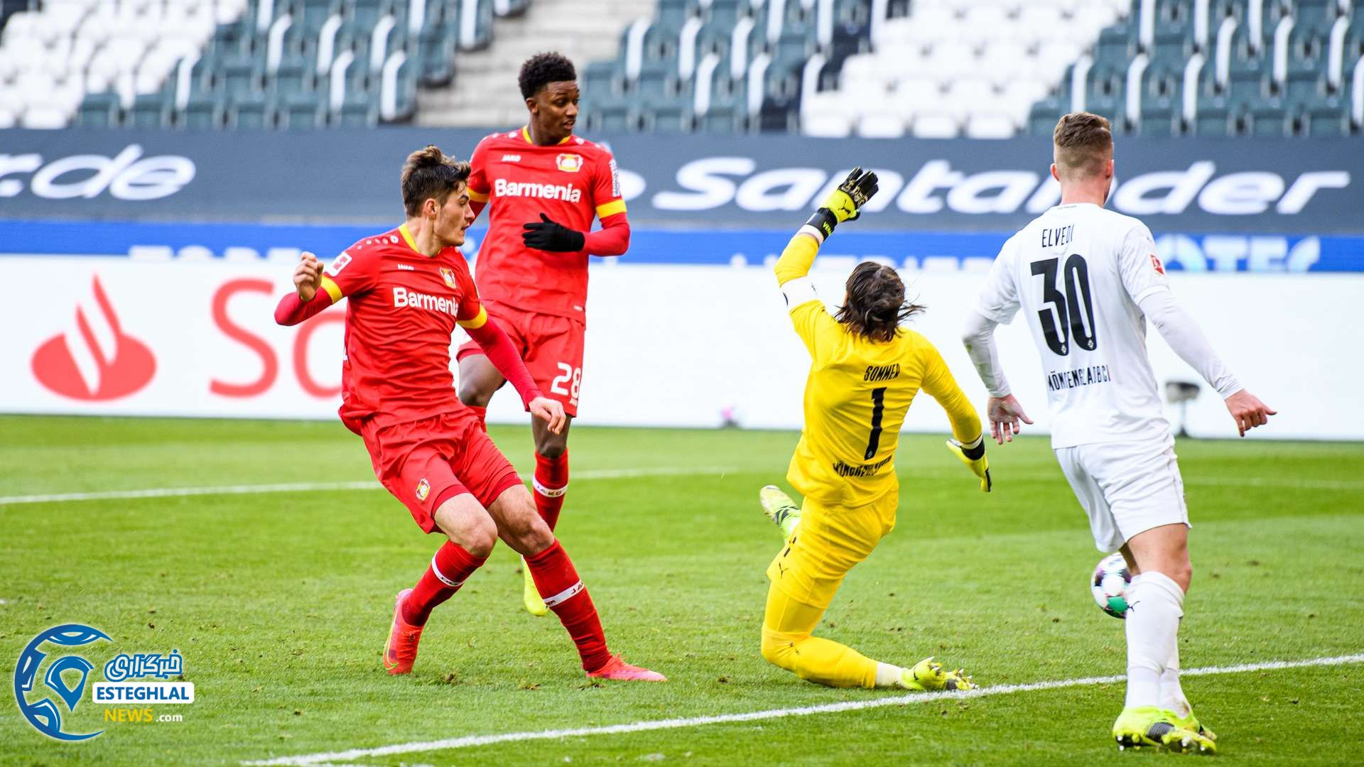 مونشن گلادباخ 0-1 بایرلورکوزن