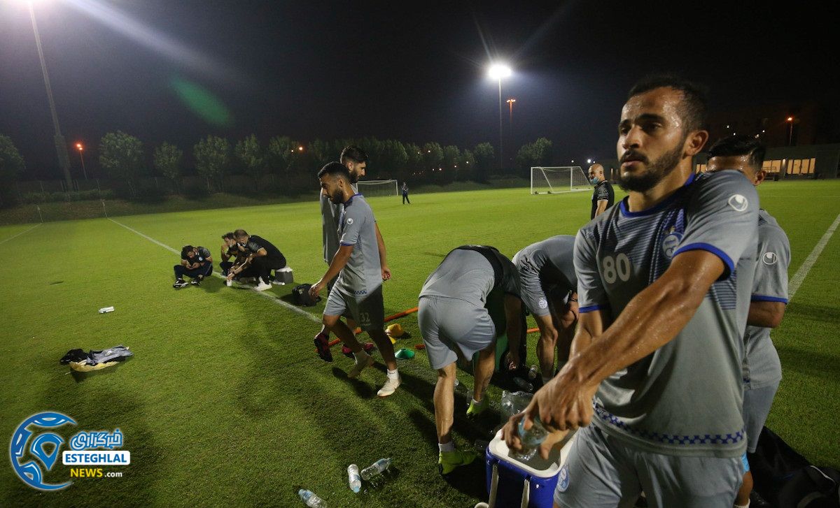 تمرین استقلال در دوحه