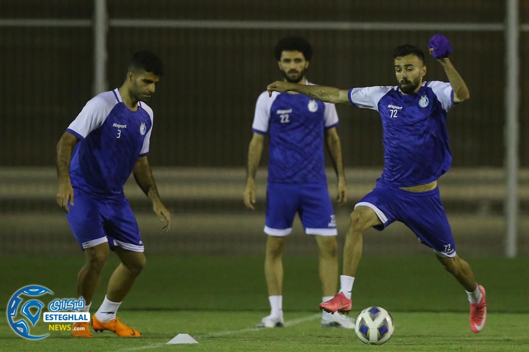 تمرین استقلال در جده