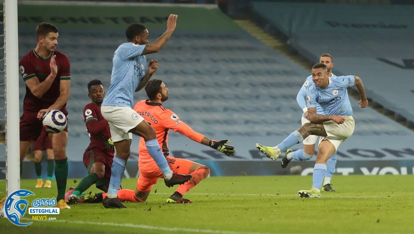 منچسترسیتی 4-1 ولورهمپتون