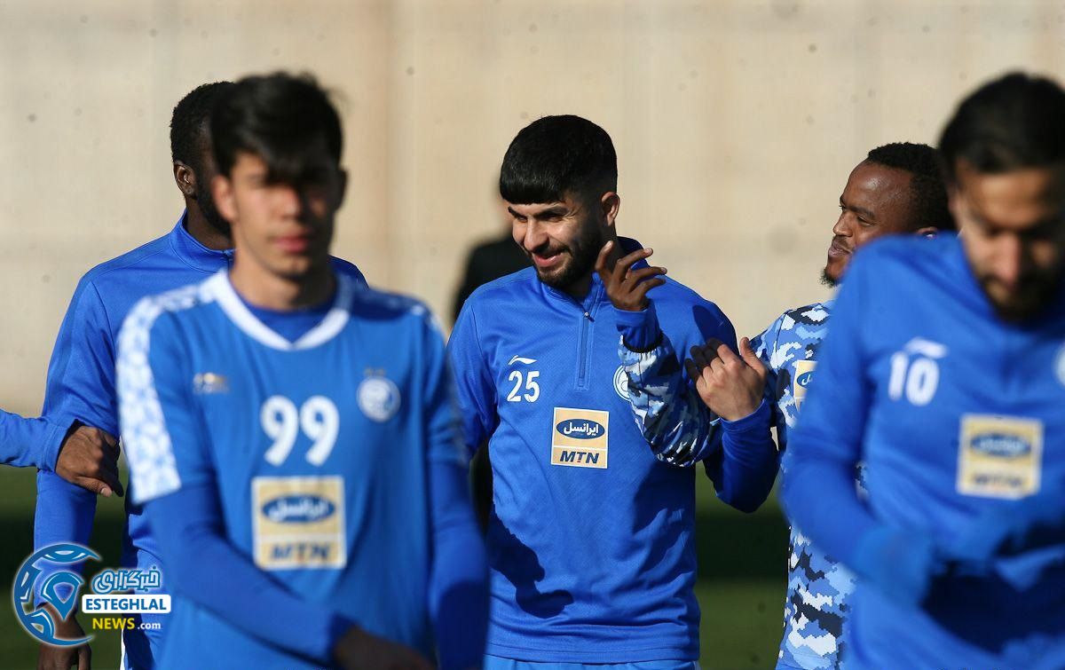 تمرین استقلال 21 بهمن  ماه 97