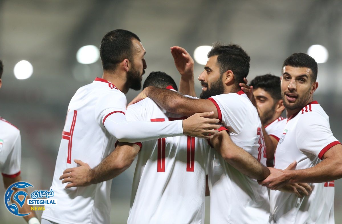 دیدار تدارکاتی تیم ملی ایران و فلسطین