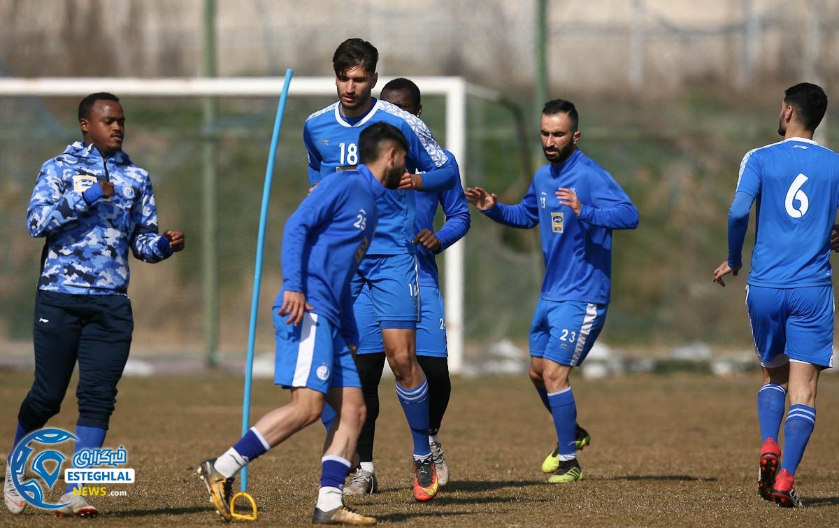 تمرین استقلال 25 بهمن ماه 97