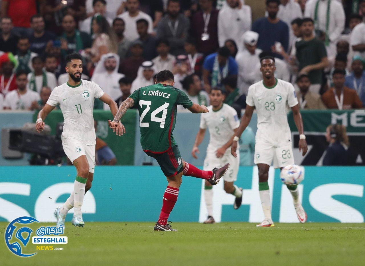 عربستان 1-2 مکزیک