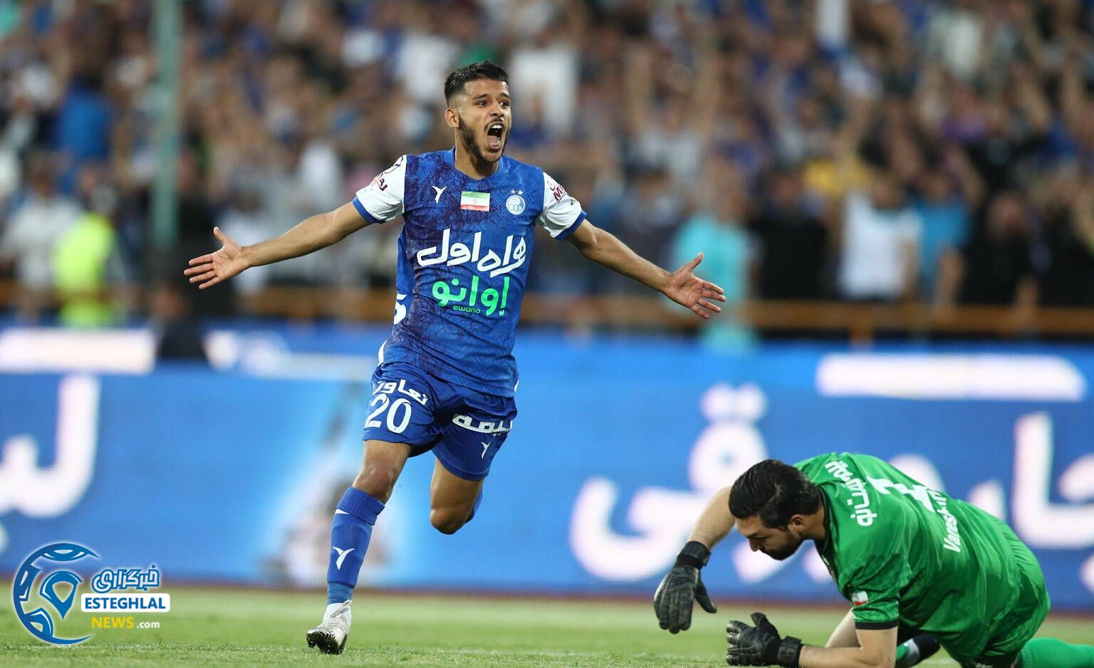 استقلال 4-0 نساجی