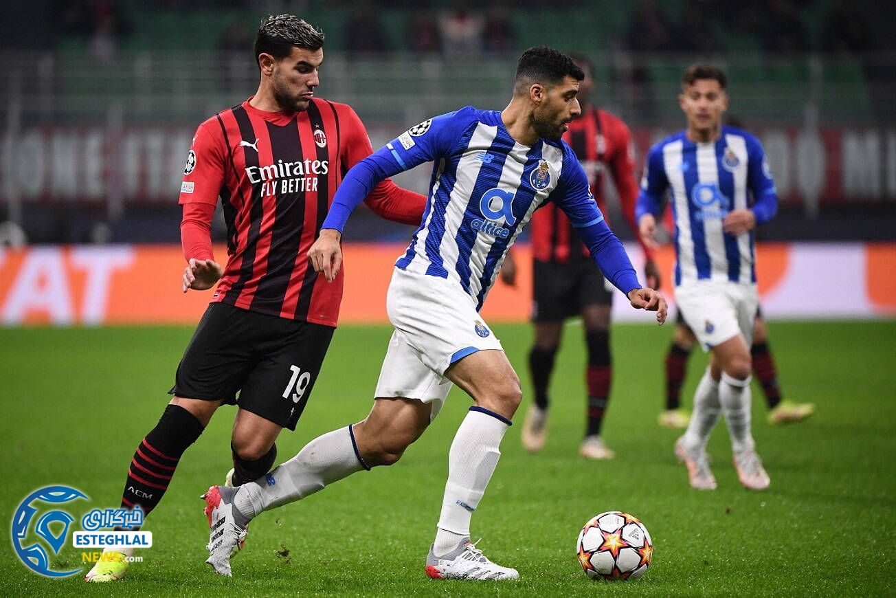 آث میلان 1-1 پورتو