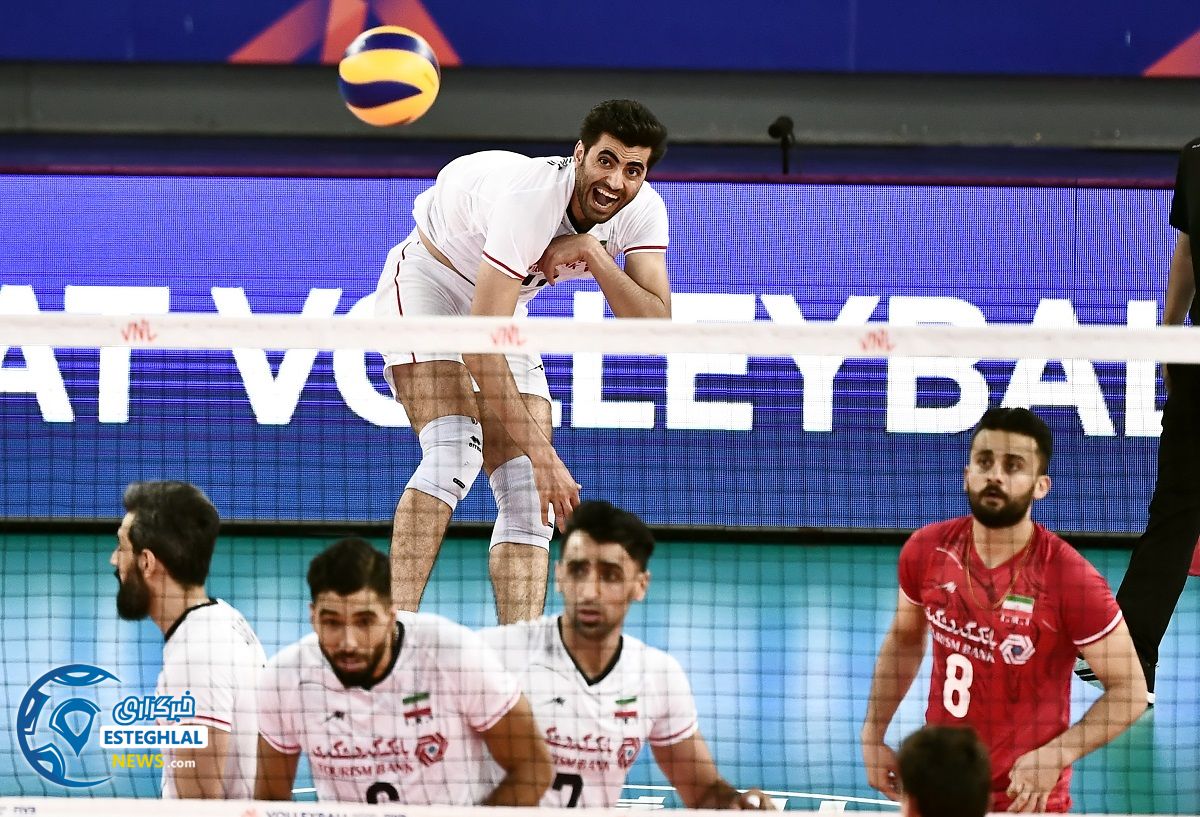 دیدار تیم ملی والیبال ایران و ایتالیا