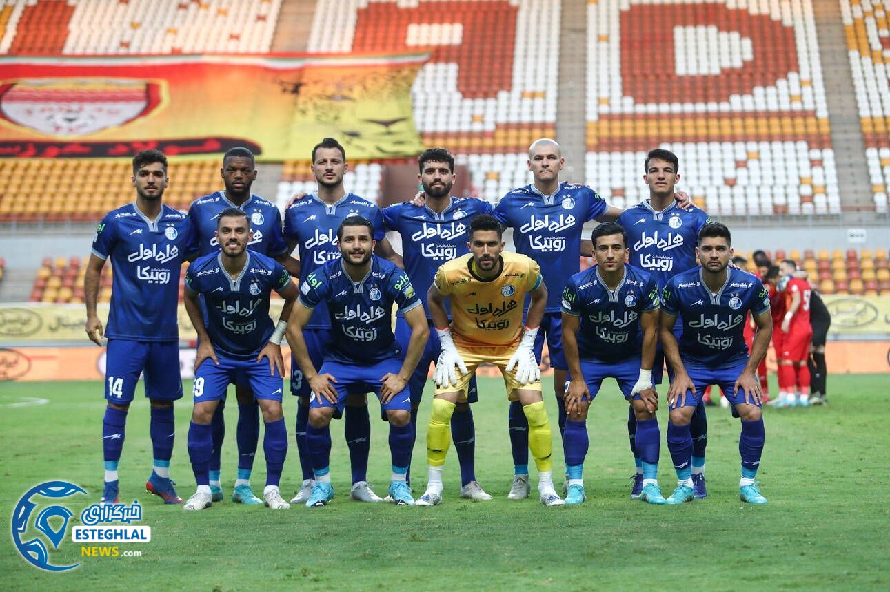 فولاد خوزستان 1-2 استقلال(تاج)