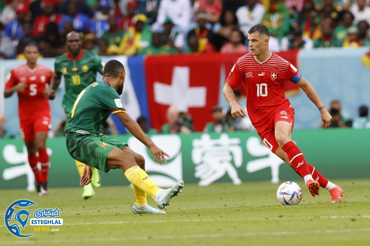 سوئیس 1-0 کامرون