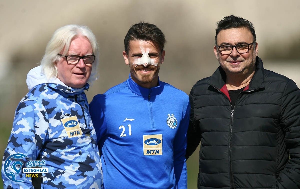 تمرین استقلال 24 بهمن  ماه 97