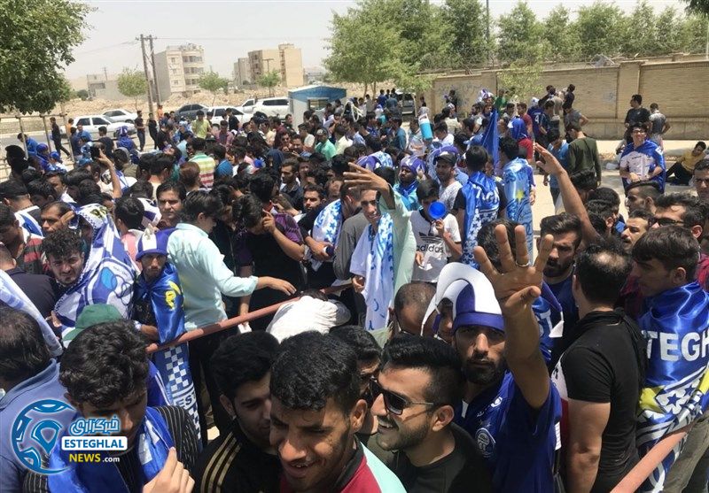 حواشی دیدار پارس جم و استقلال تهران