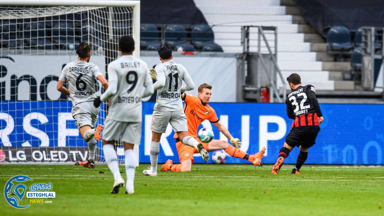 فرانکفورت 2-1 بایرلورکوزن