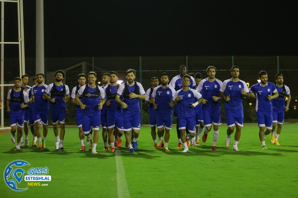 تمرین استقلال در جده