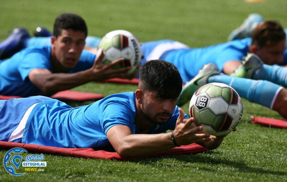 تمرین استقلال دوشنبه 1 مرداد 1397