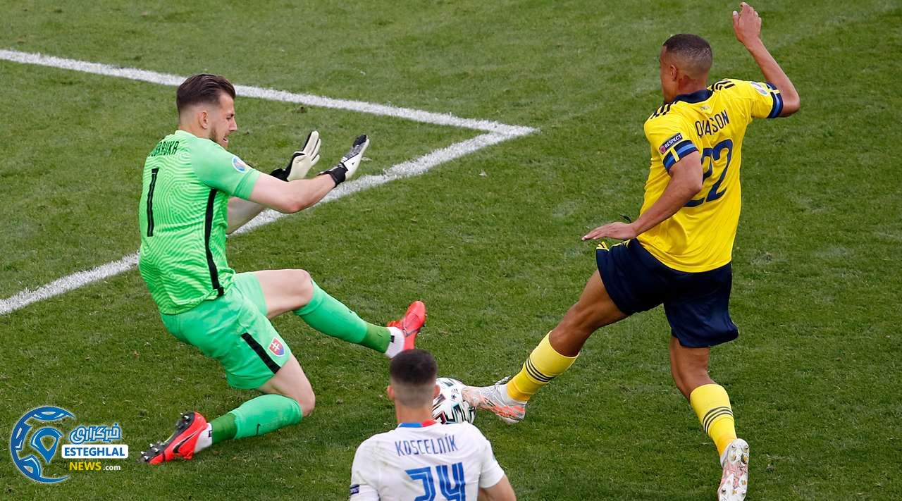 سوئد 1-0 اسلواکی