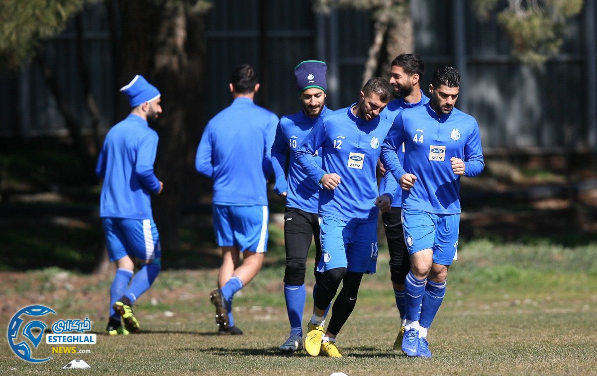 تمرین استقلال 23 بهمن ماه 97