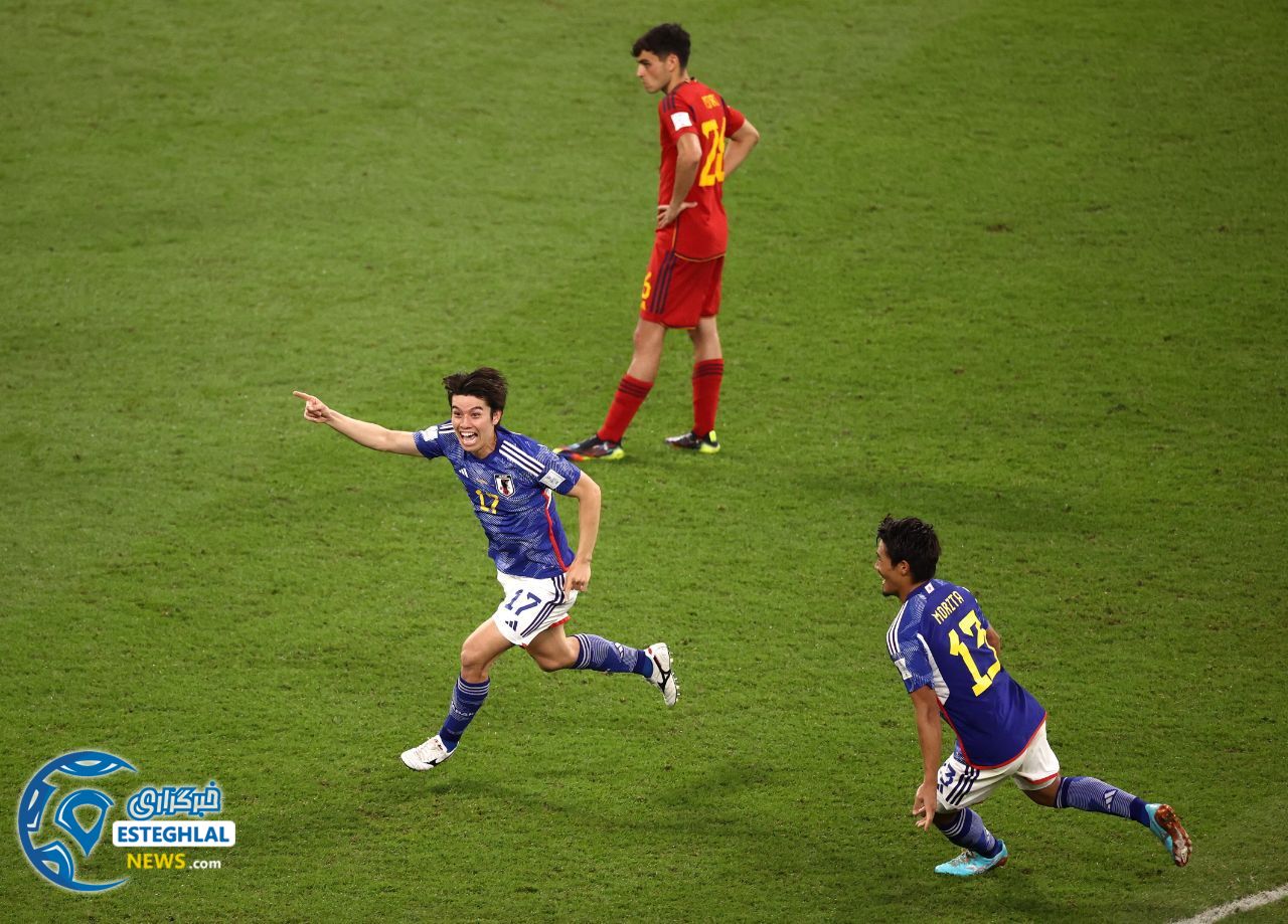 ژاپن 2-1 اسپانیا