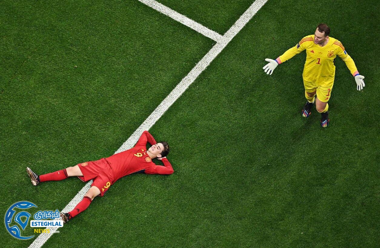 اسپانیا 1-1 آلمان