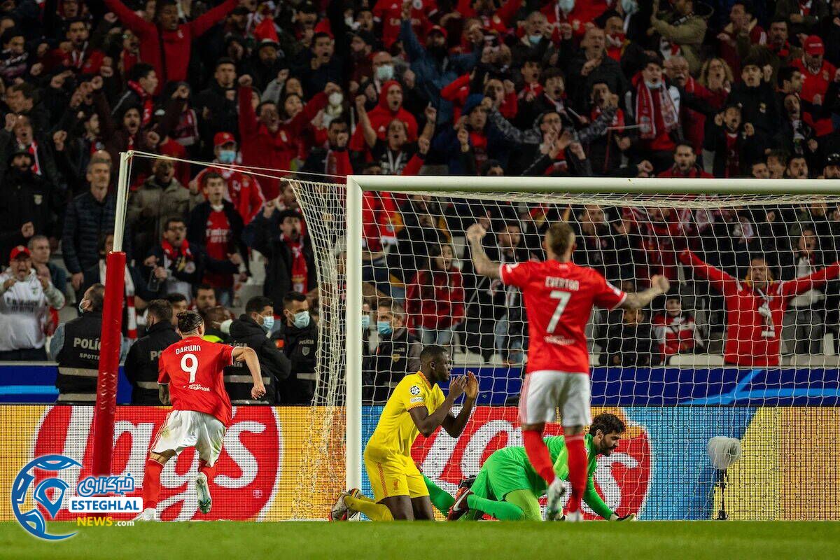 بنفیکا 1-3 لیورپول