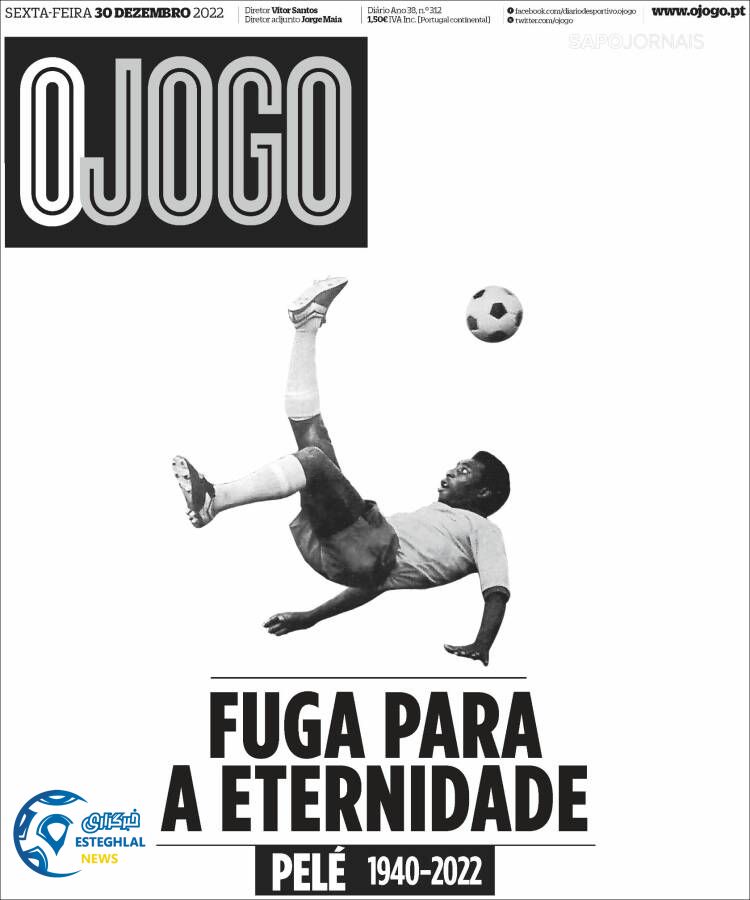 روزنامه ورزشی اوجوگو جمعه 9 دی 1401 