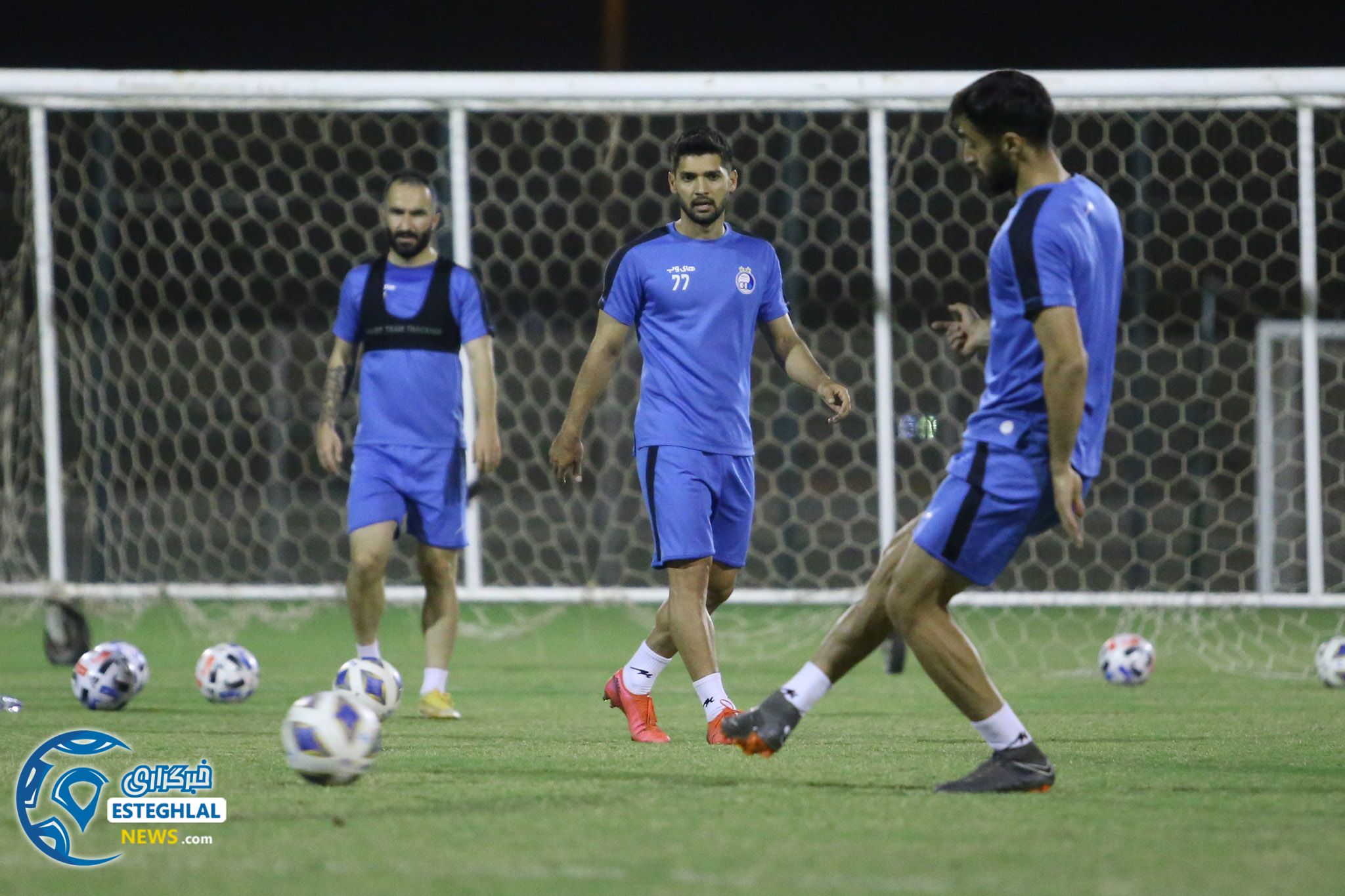 تمرین استقلال در جده