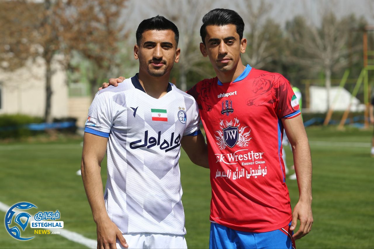 دیدار دوستانه استقلال و نساجی