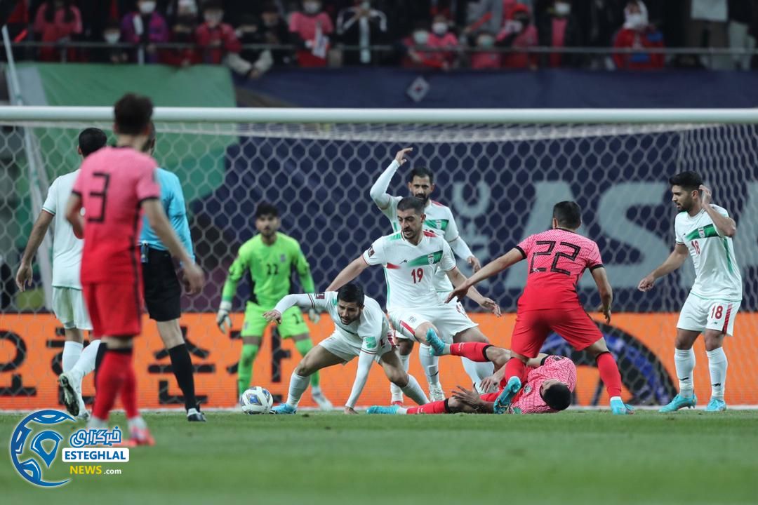 کره جنوبی 2-0 ایران