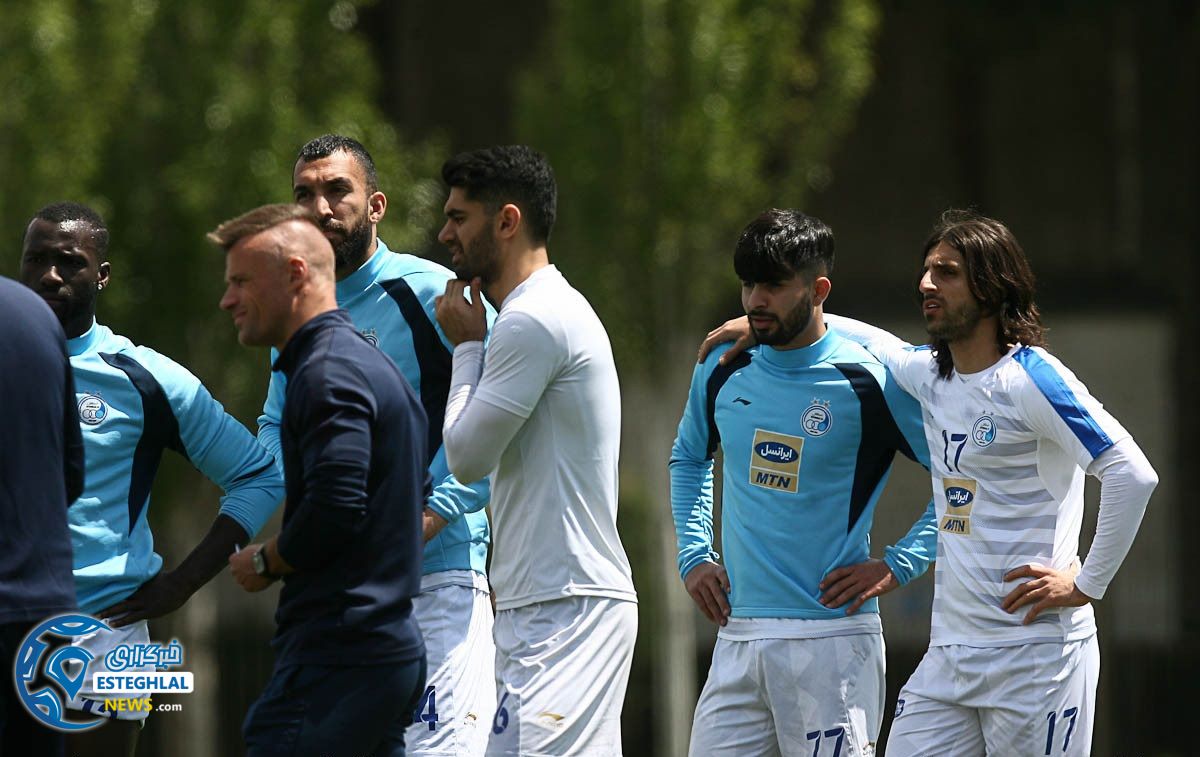 تمرین استقلال 6 اردیبهشت 98