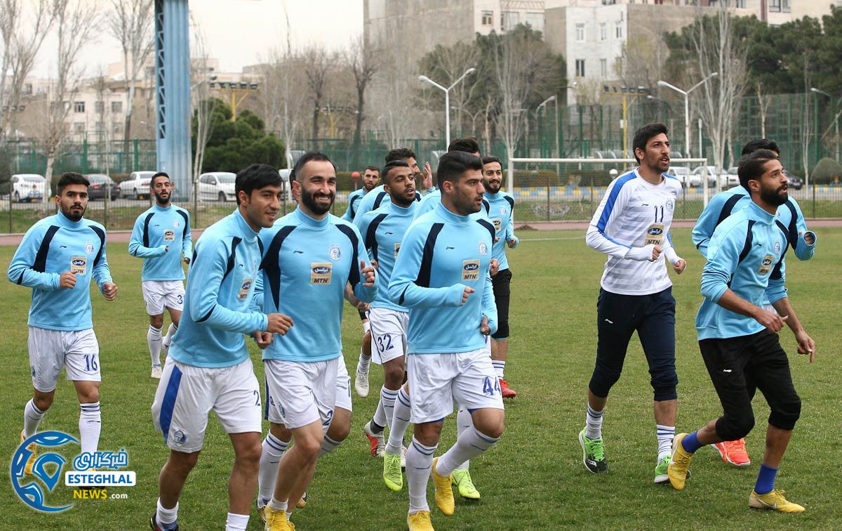 تمرین استقلال 26 اسفند ماه 97 