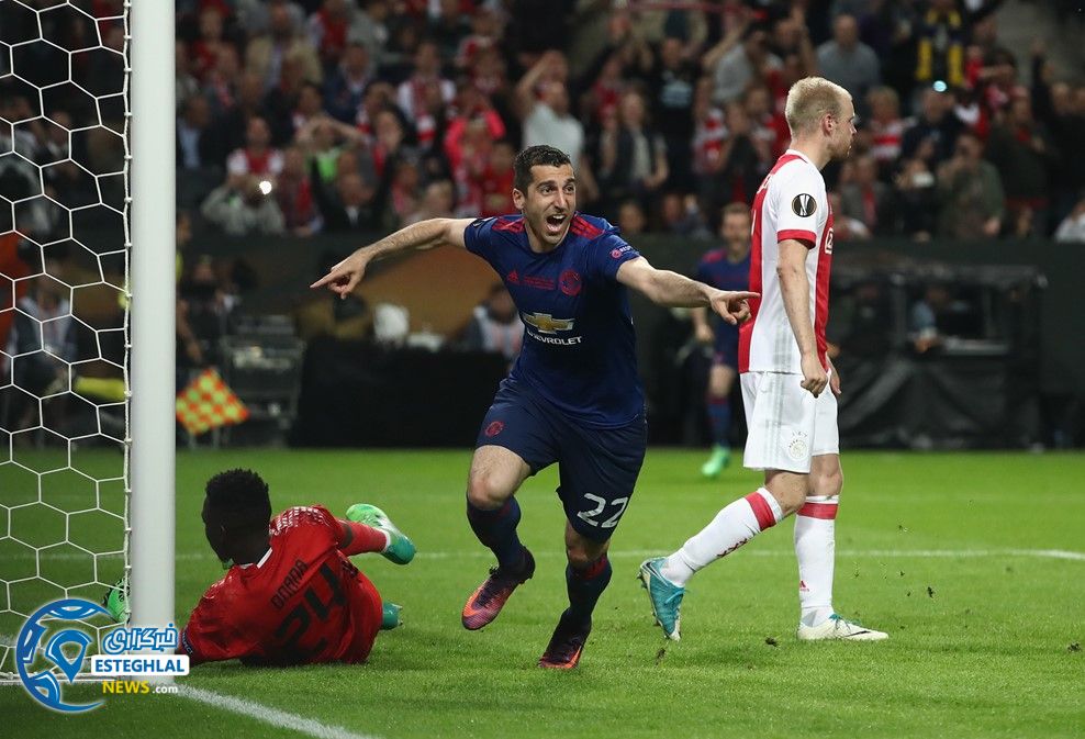 فینال یورو لیگ بازی آژاکس و منچستر